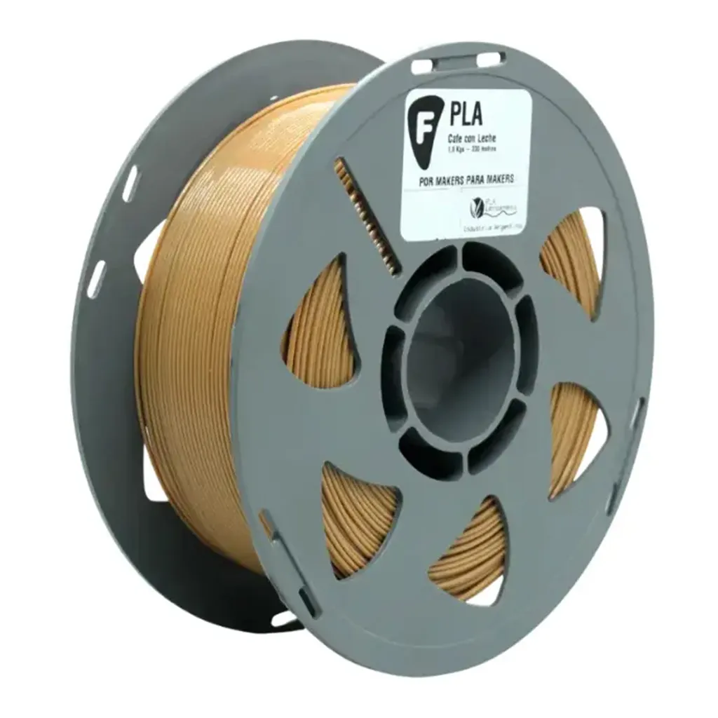 Filamento Filar FDM Pla cafe con leche