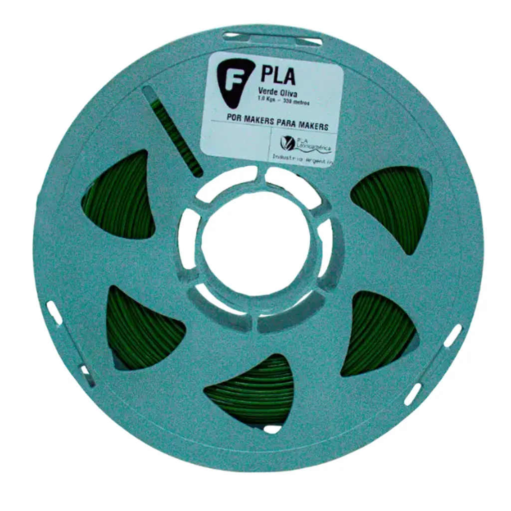 Filamento Filar FDM PLA Verde Oliva