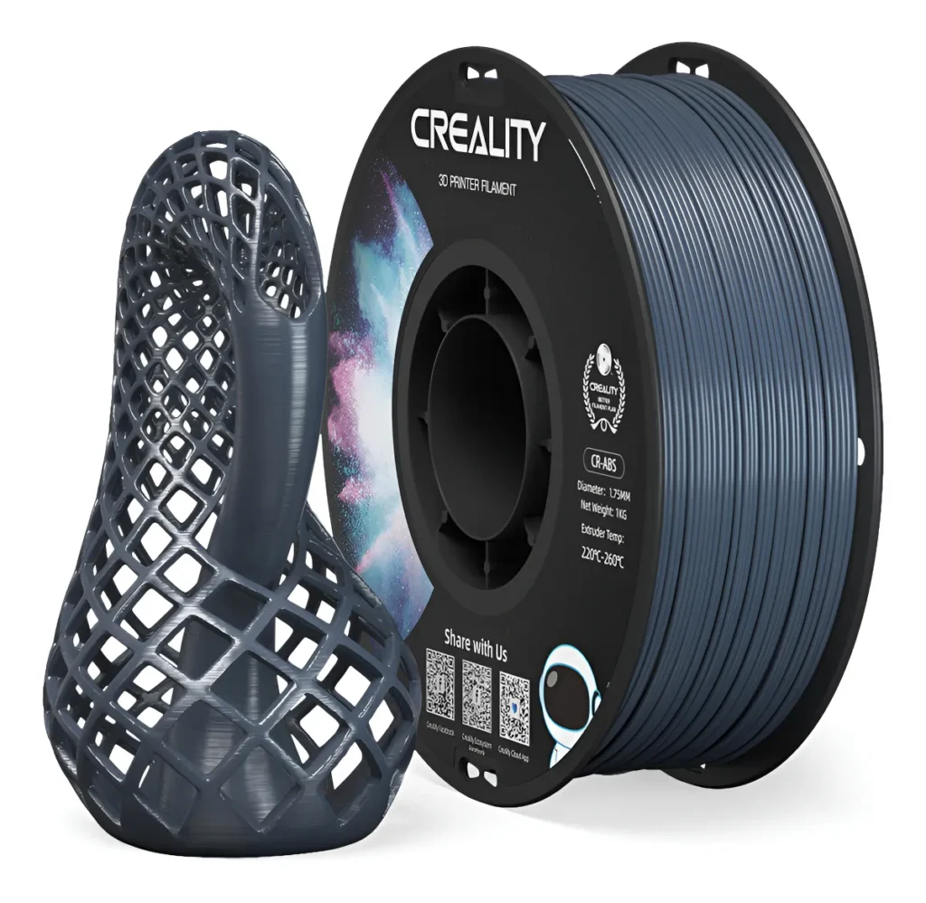 Filamento Creality CR-ABS gris 1 kg