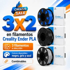 3 X 2 Filamento PLA Ender