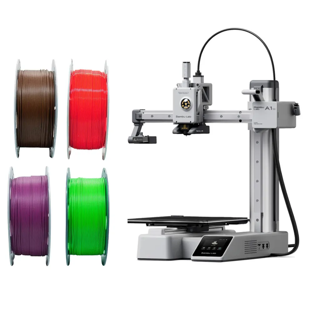Bambu Lab A1 Mini + 4 Filamentos